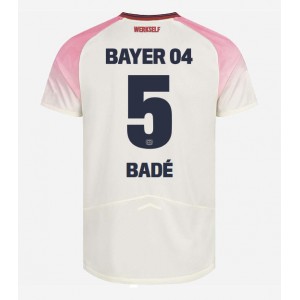 Fotbalové Dres Bayer Leverkusen Loic Bade #5 Venkovní Oblečení 2025-26 Krátký Rukáv